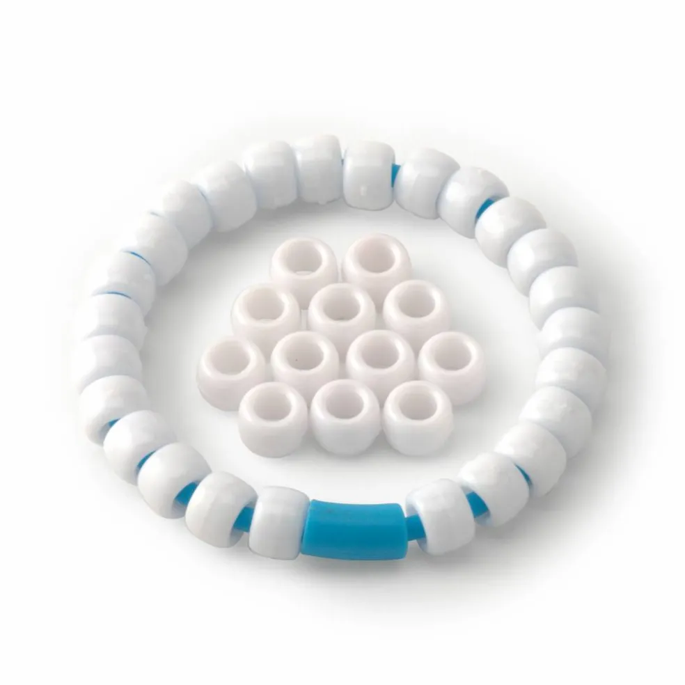 Opaque Pony Beads by Creatology™, 6mm x 9mm