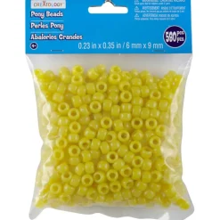 Opaque Pony Beads by Creatology™, 6mm x 9mm