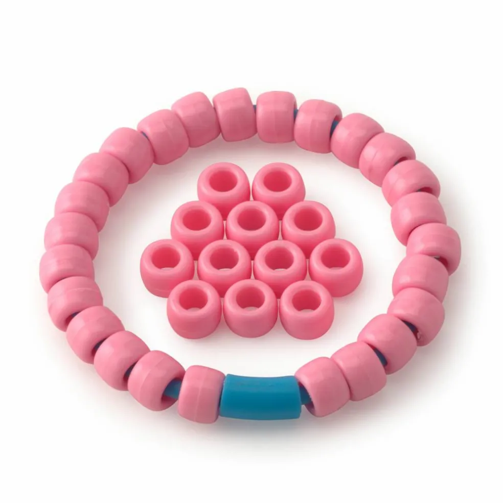 Opaque Pony Beads by Creatology™, 6mm x 9mm
