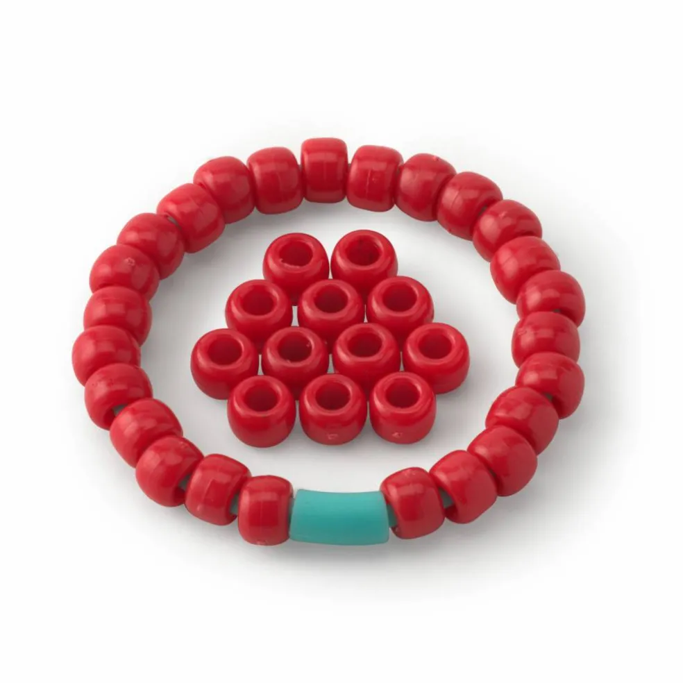 Opaque Pony Beads by Creatology™, 6mm x 9mm