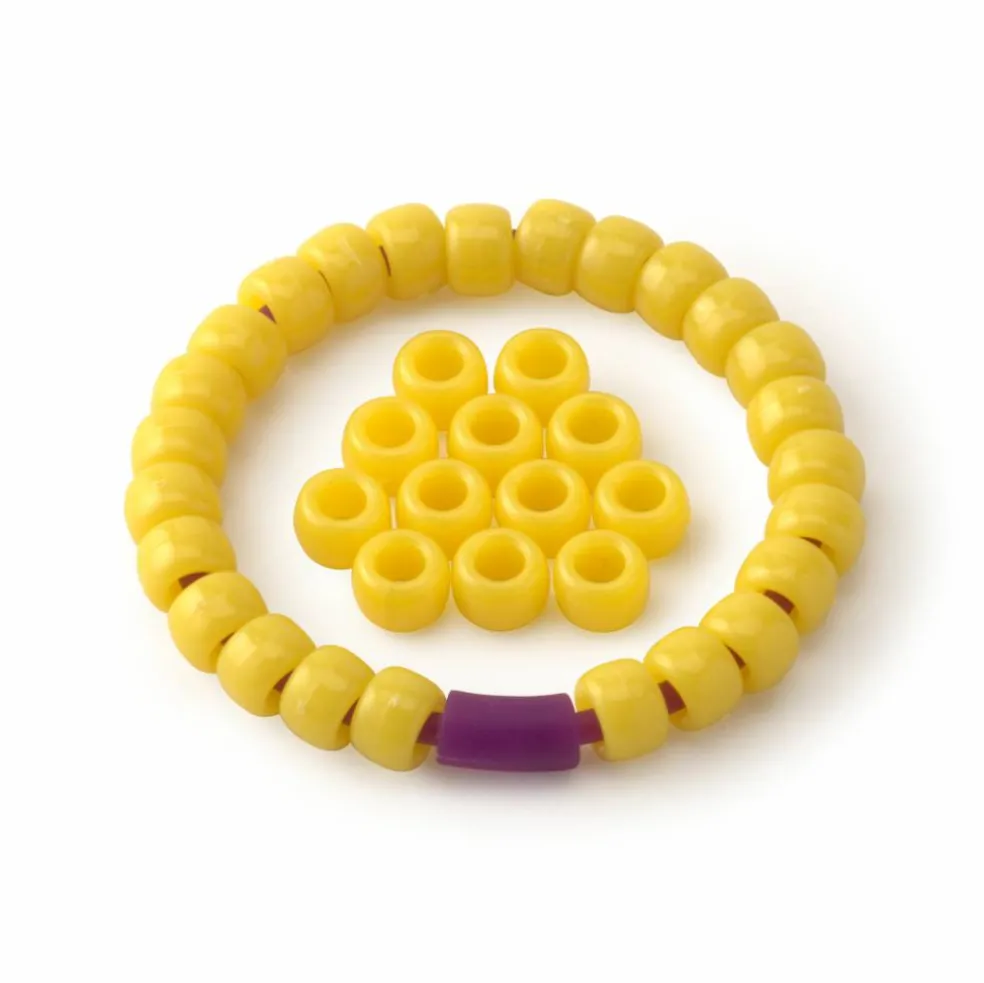 Opaque Pony Beads by Creatology™, 6mm x 9mm
