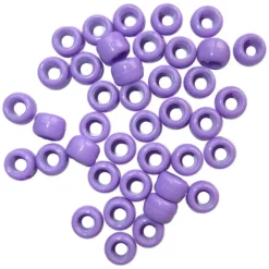 Opaque Pony Beads by Creatology™, 6mm x 9mm