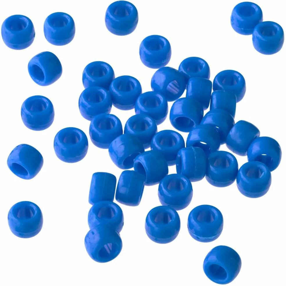 Opaque Pony Beads by Creatology™, 6mm x 9mm