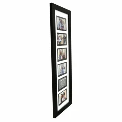 6 Opening 32.5" x 9" Collage Frame with Double Mat by Studio Décor®