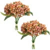11.75" Orange Berry Bundles, 2ct.