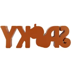 12" Orange & Black Spooky Tabletop Décor by Ashland®