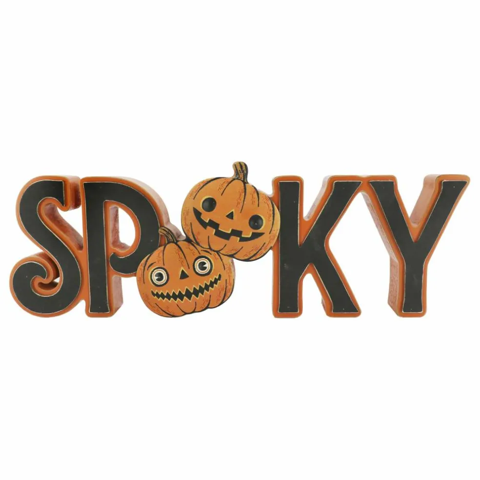 12" Orange & Black Spooky Tabletop Décor by Ashland®