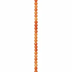 Orange Crackled Quartzite Round Beads, 8mm by Bead Landing™