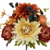 14" Orange Dahlia & Ranunculus with Berry Mix Bush by Ashland®