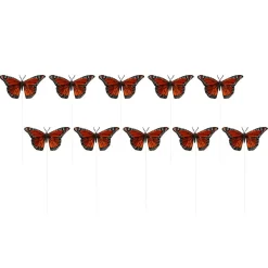 Orange Feather Butterflies, 10ct. by Ashland®