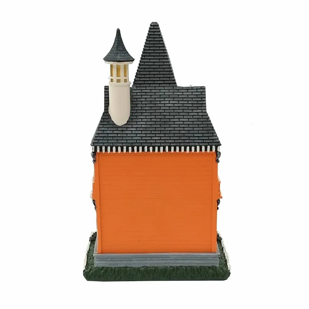 9.5" Orange Haunted House LED Mini Decoration by Ashland®