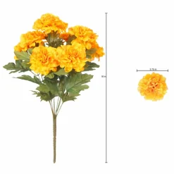 18" Orange Marigold Bush by Ashland®