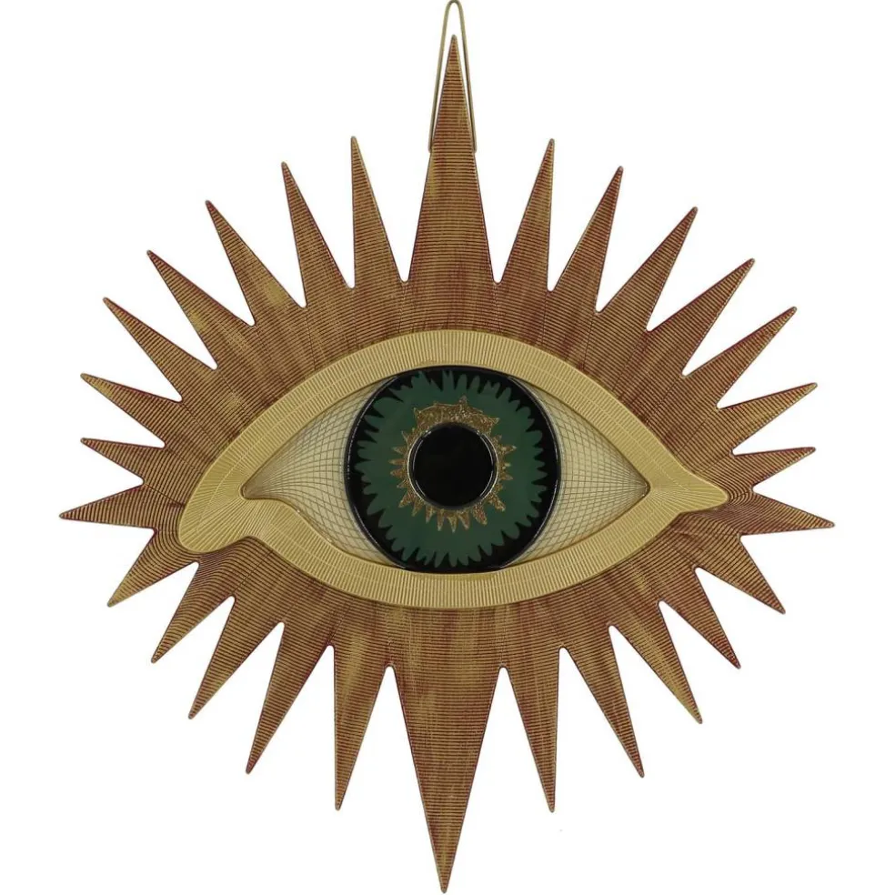 20" Orange Mystery Eye Wall Décor by Ashland®