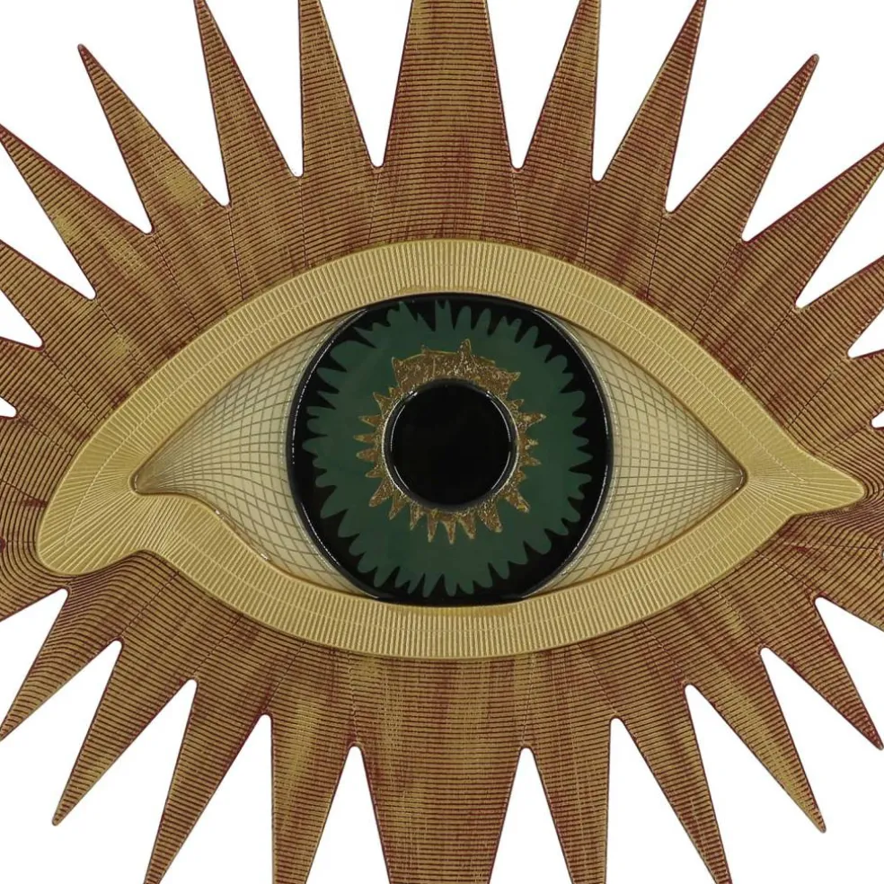 20" Orange Mystery Eye Wall Décor by Ashland®