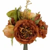 11.5" Orange Peony & Rose Mix Bouquet by Ashland®