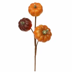 10.75" Orange & Red Pumpkin Pick by Ashland®