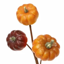 10.75" Orange & Red Pumpkin Pick by Ashland®