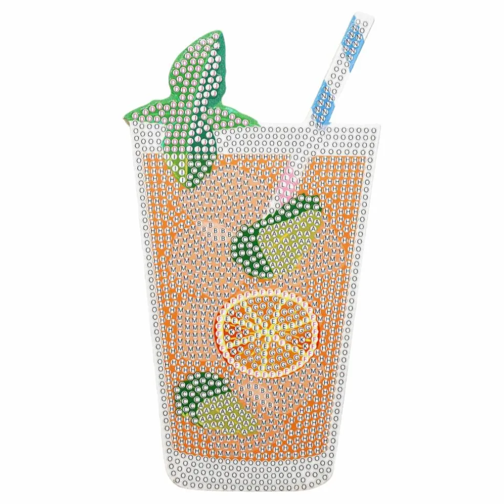 7" Orange Refresher Diamond Art Kit by Make Market®