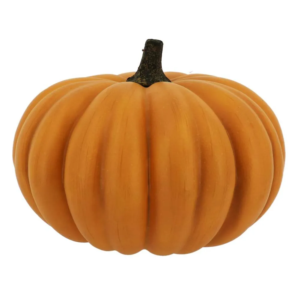 13" Orange Stackable Decorative Pumpkin by Ashland®
