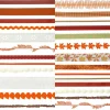 Orange & White Fall Trim Bundle, 25ct. by Celebrate It™