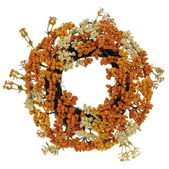 12" Orange & Yellow Berry Mini Wreath by Ashand®