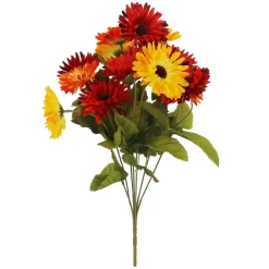 16" Orange & Yellow Daisy Bush by Ashland®