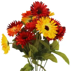 16" Orange & Yellow Daisy Bush by Ashland®