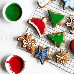 Organic Royal Icing Mix Christmas Color Kit