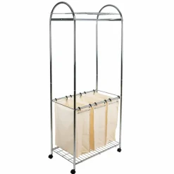 Organize It All Laundry Sorter With Canvas Bags