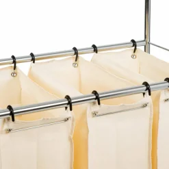 Organize It All Laundry Sorter With Canvas Bags