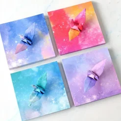 Origami Paper Kit for Kids Adults, 200 Sheets Starry Double-Sided Square Origami Paper for DIY Decoration, Scrapbook Decor, Folding Crafts (3.74*3.74in)