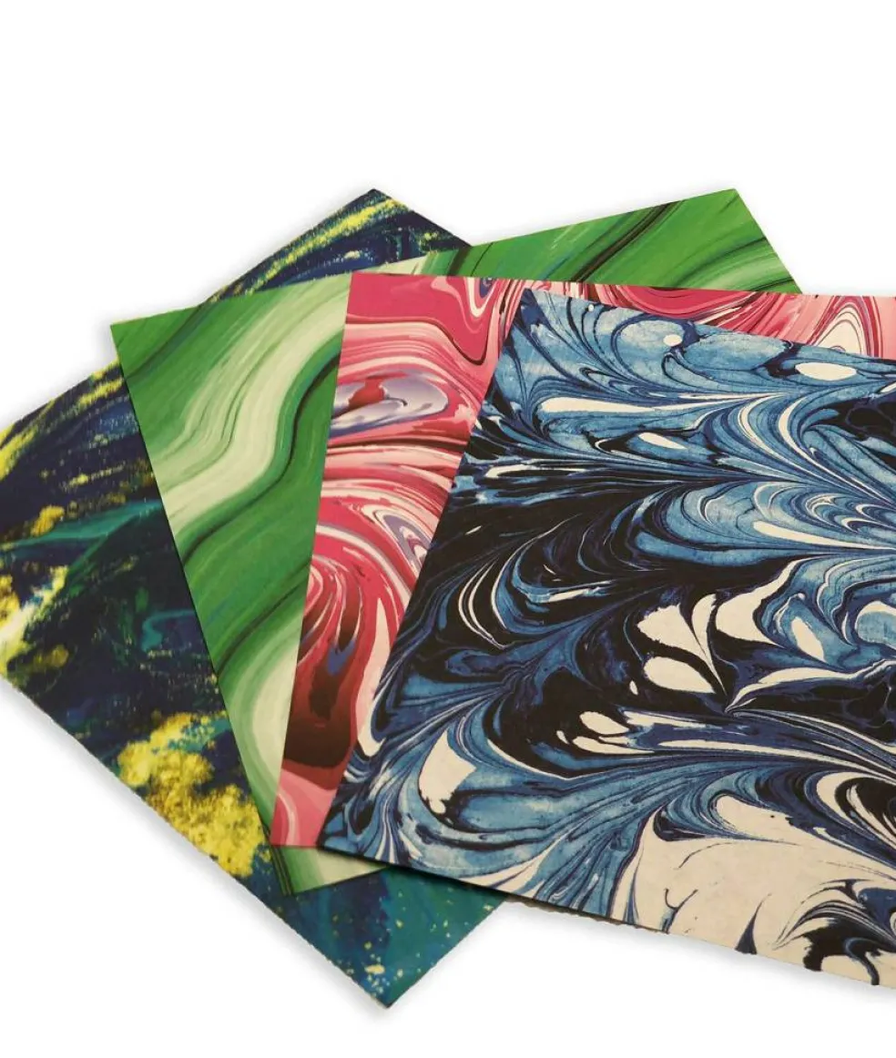 Origami Paper 200 sheets Marbled Patterns 6" (15 cm): Tuttle Origami Paper: Double Sided Origami Sheets Printed with 12 Different Patterns (Instructions for 6 Projects Included)
