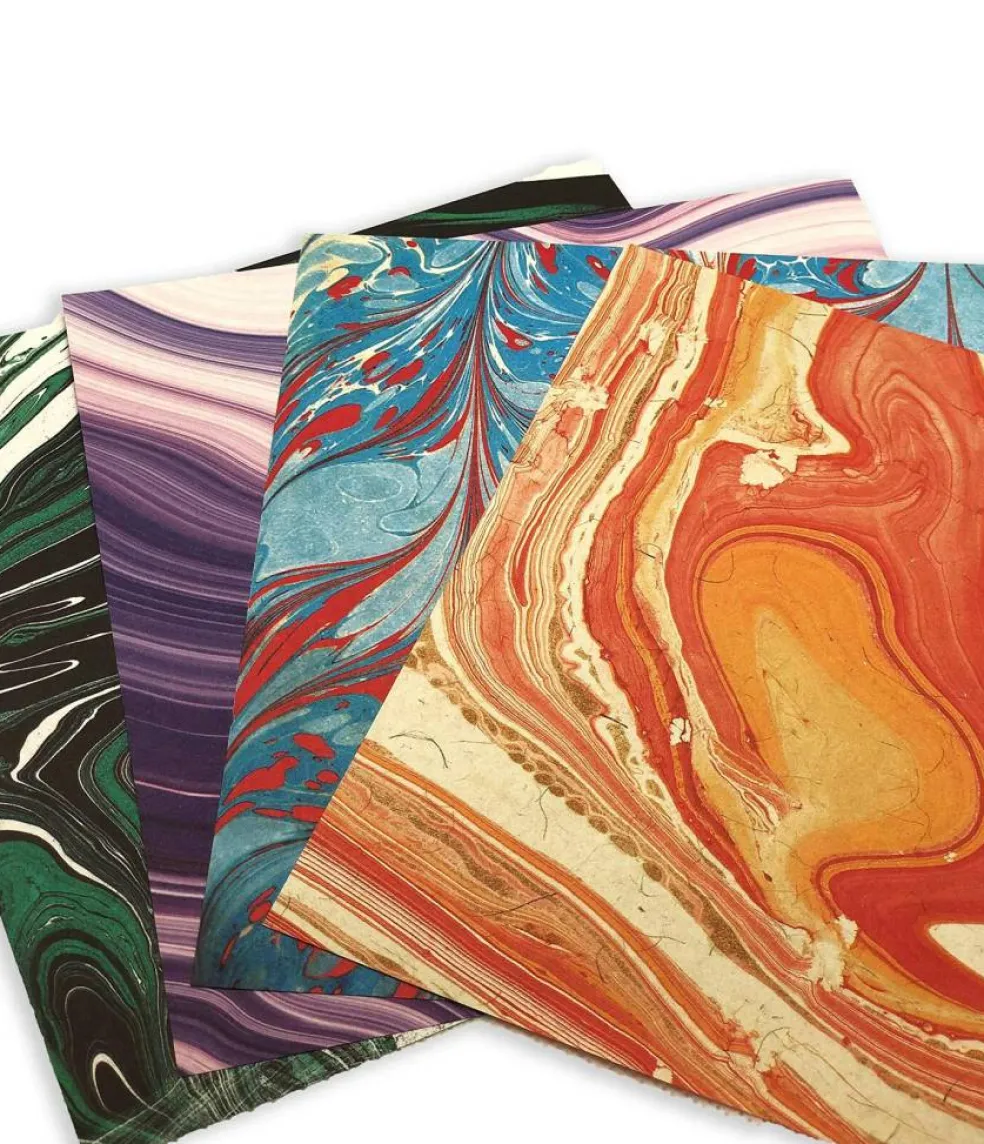 Origami Paper 200 sheets Marbled Patterns 6" (15 cm): Tuttle Origami Paper: Double Sided Origami Sheets Printed with 12 Different Patterns (Instructions for 6 Projects Included)
