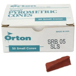 Orton Small Pyrometric Cones, Cone 05 - Box of 50