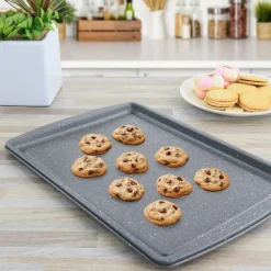 Oster Greystone 3 Piece Carbon Steel Cookie Sheet