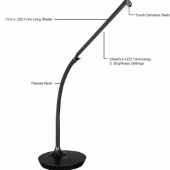OttLite® Extended Reach LED Desk Lamp
