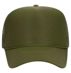Otto Cap 39-165 5-Panel Foam High Crown Mesh Back Trucker Hat