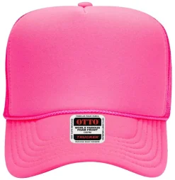 Otto Cap 39-165 5-Panel Foam High Crown Mesh Back Trucker Hat