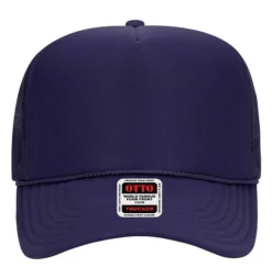 Otto Cap 39-165 5-Panel Foam High Crown Mesh Back Trucker Hat