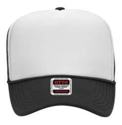 Otto Cap 39-165 5-Panel Foam High Crown Mesh Back Trucker Hat