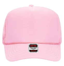 Otto Cap 39-165 5-Panel Foam High Crown Mesh Back Trucker Hat