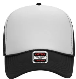 Otto Cap 32-467 5-Panel Foam Mid Profile Mesh Back Trucker Hat