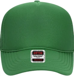 Otto Cap 32-467 5-Panel Foam Mid Profile Mesh Back Trucker Hat