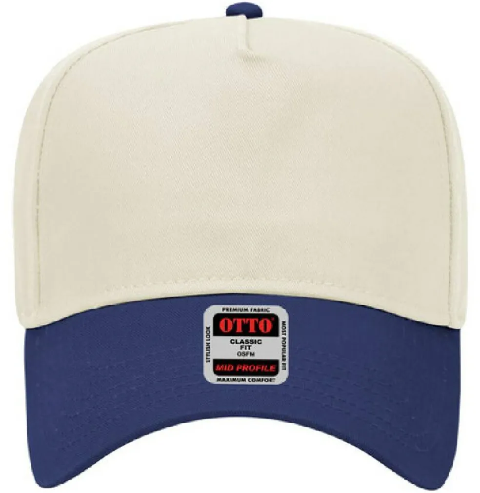 Otto Cap 31-069 5-Panel Mid Profile Baseball Cap