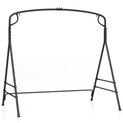 Outdoor Swing Stand A Frame Metal Swing Frame for Hammock Chair Patio Backyard Use