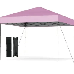 Outdoor 10x10 FT Pop Up Canopy with Portable Carrying Bag
