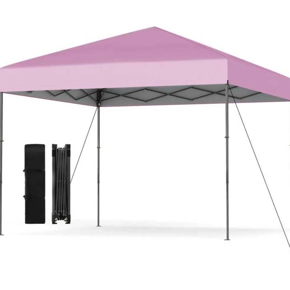 Outdoor 10x10 FT Pop Up Canopy with Portable Carrying Bag