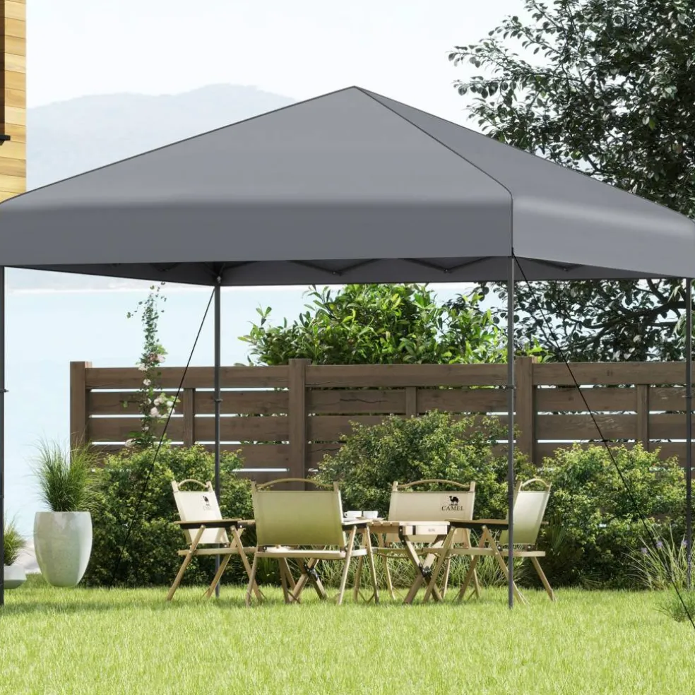 Outdoor 10x10 FT Pop Up Canopy with Portable Carrying Bag