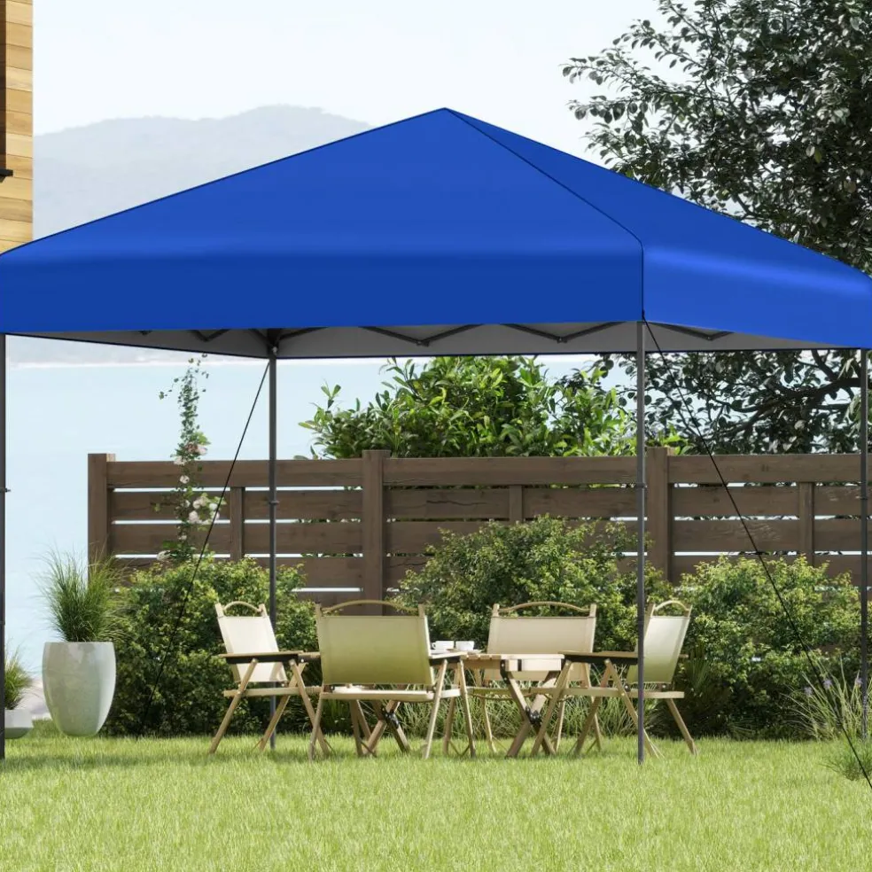Outdoor 10x10 FT Pop Up Canopy with Portable Carrying Bag