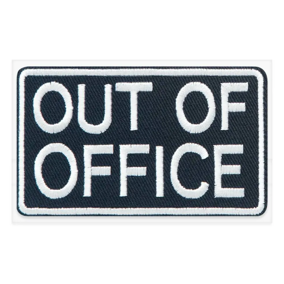 Out Of Office Embroidered Iron-On & Adhesive Patch by Make Market®